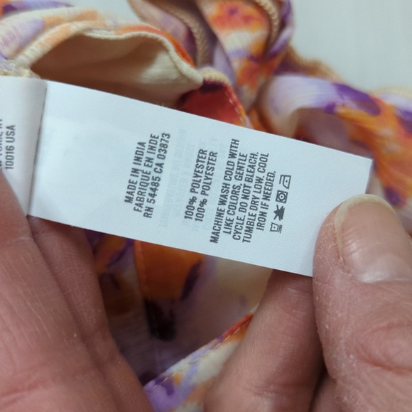 Aerie floral wrap skirt size medium - Picture 5 of 8